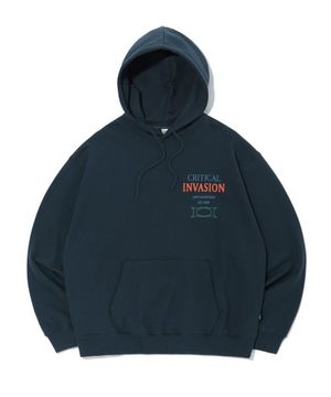 INVASION HOODIE DARK GREEN