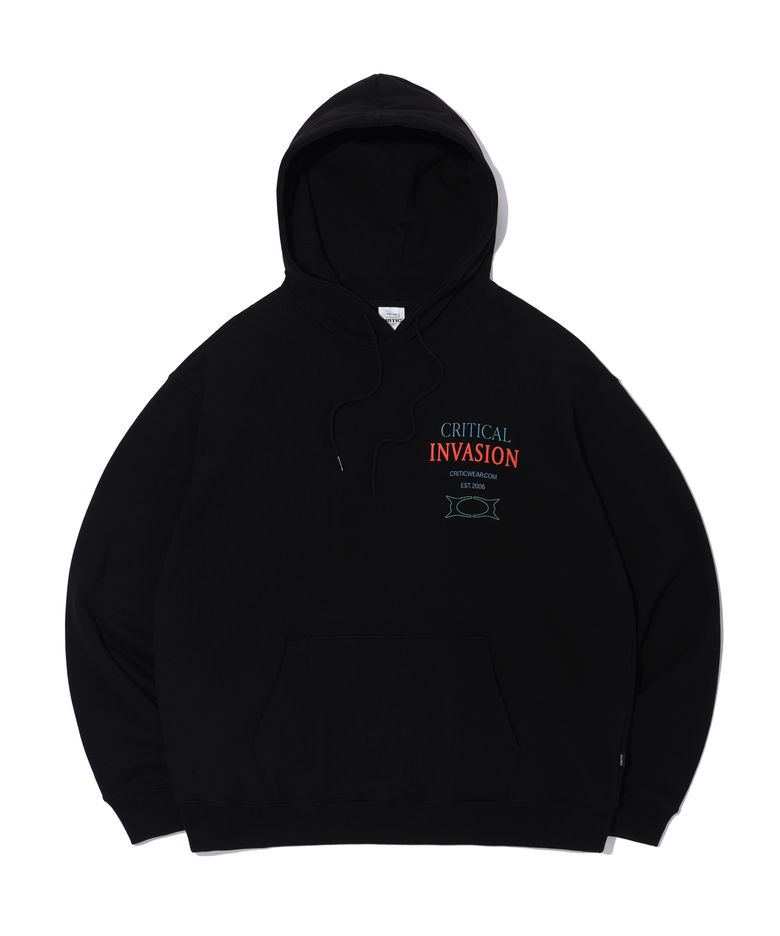 INVASION HOODIE BLACK