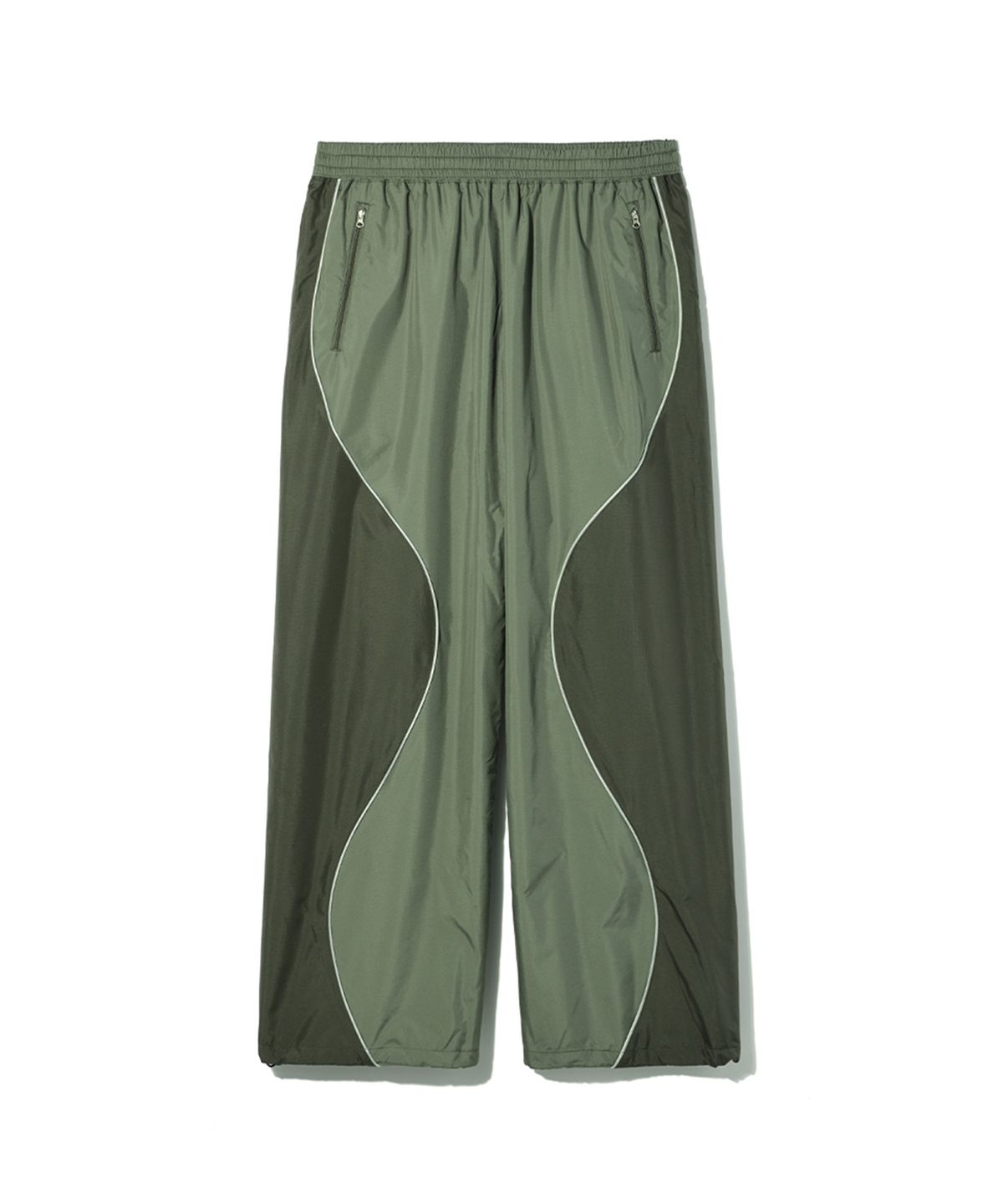 크리틱(CRITIC) WORMHOLE LOGO PANTS KHAKI