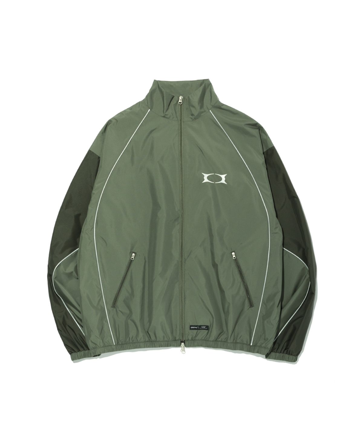 크리틱(CRITIC) WORMHOLE LOGO JACKET KHAKI