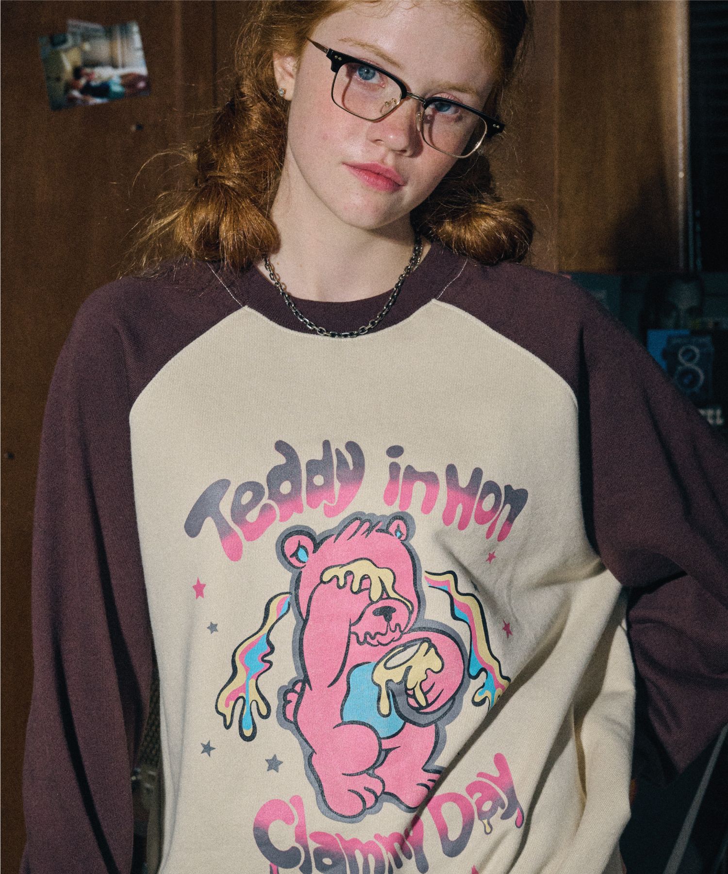 [CPGN STUDIO ]★Honey Teddy Raglan Sweatshirt MUSINSA | CPGN STUDIO Honey Teddy Reglan Sweatshirt Beige Brown