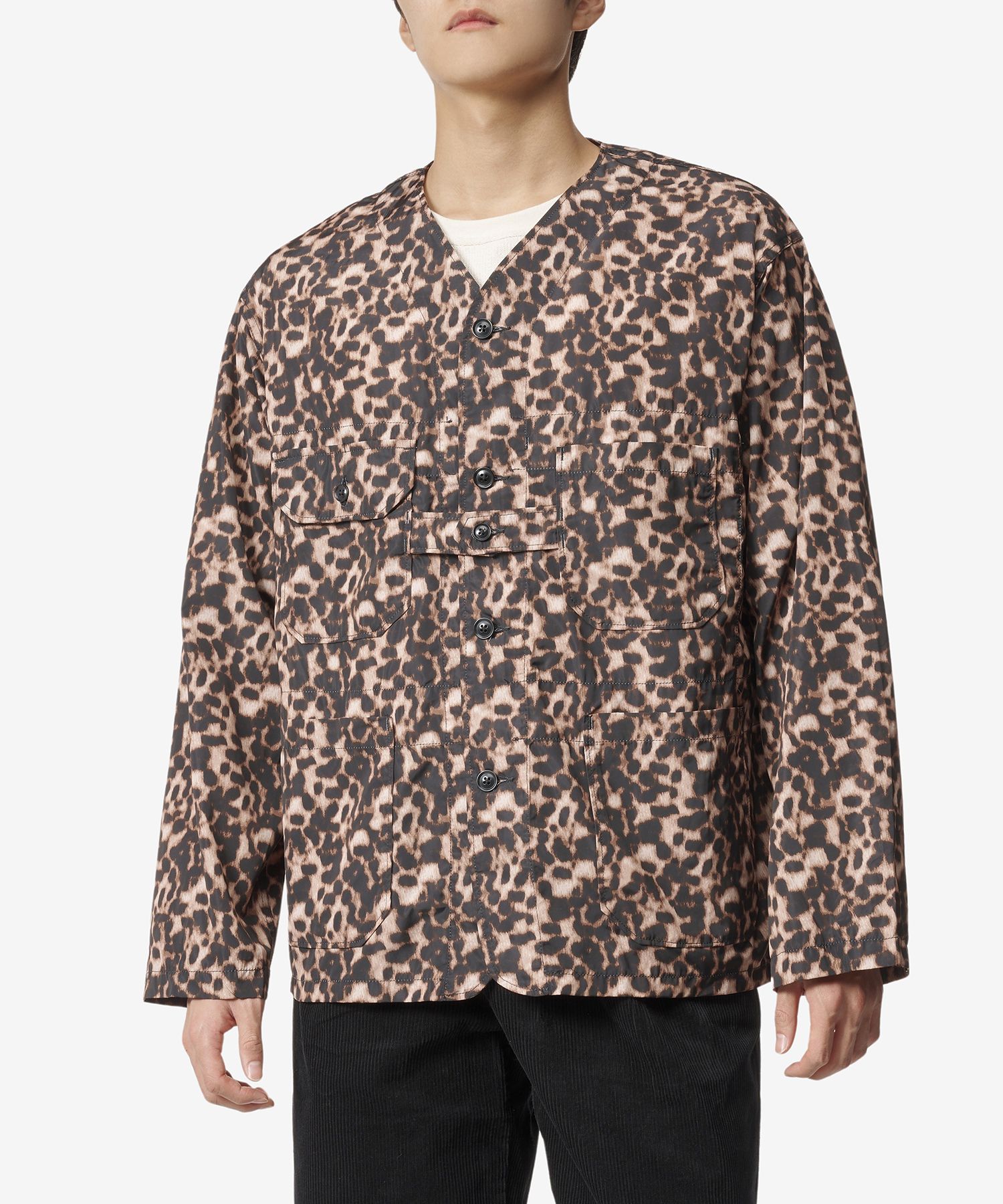 エンジニアードガーメンツ　レオパードジャケット MUSINSA公式 | ENGINEERED GARMENTS レオパードプリントカーディガン