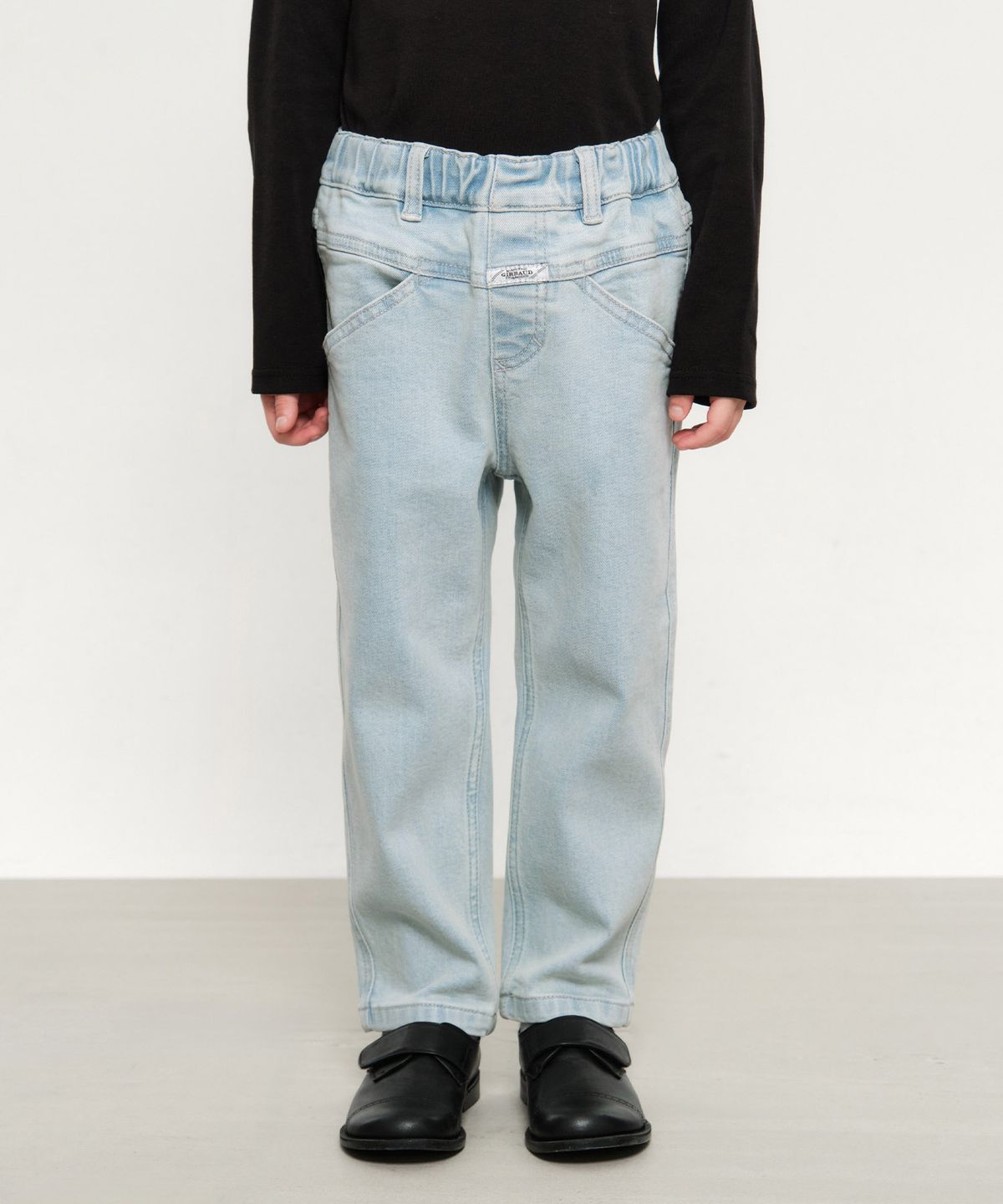 마리떼 키즈(MARITHÉ KIDS) KIDS  X-POCKET TAPERED DENIM PANTS light blue