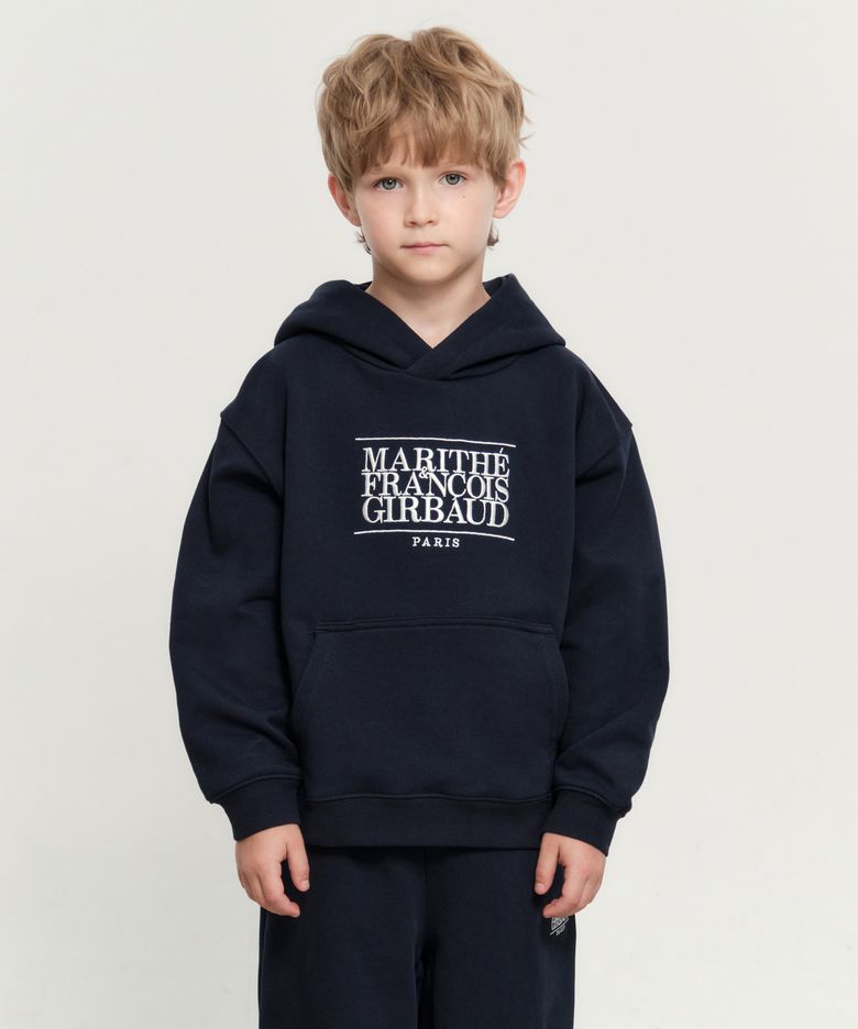 KIDS CLASSIC LOGO HOODIE navy