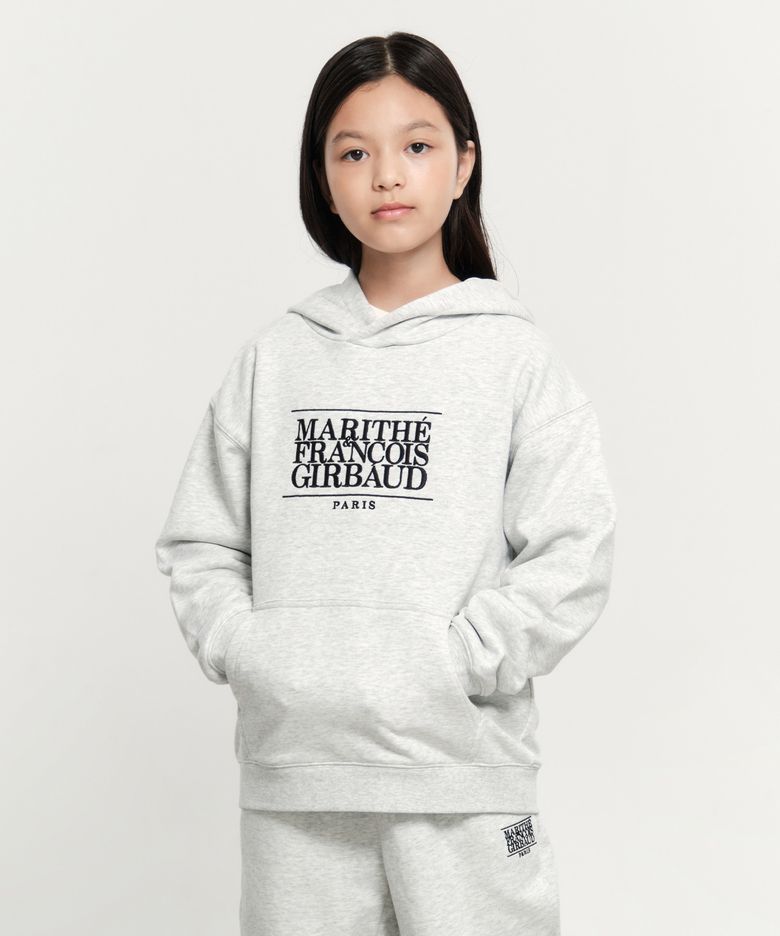 KIDS CLASSIC LOGO HOODIE light heather gray