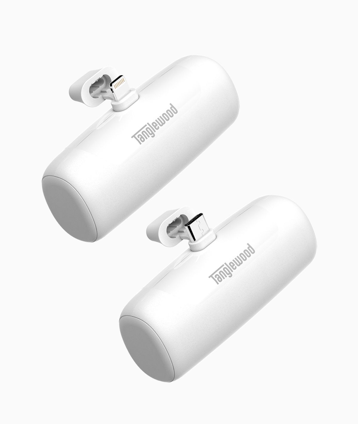 탱글우드(TANGLEWOOD) 도킹형 일체형 보조배터리 5000mAh