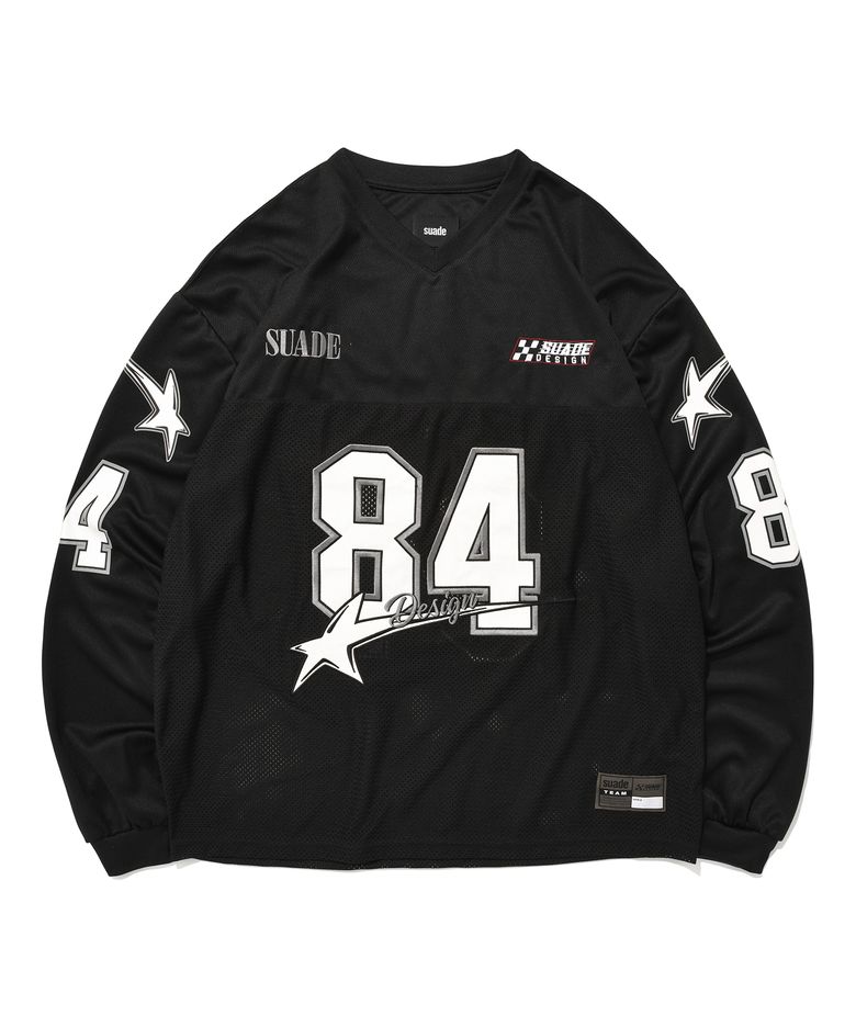 84 STAR RACING LONG SLEEVE [BLACK]