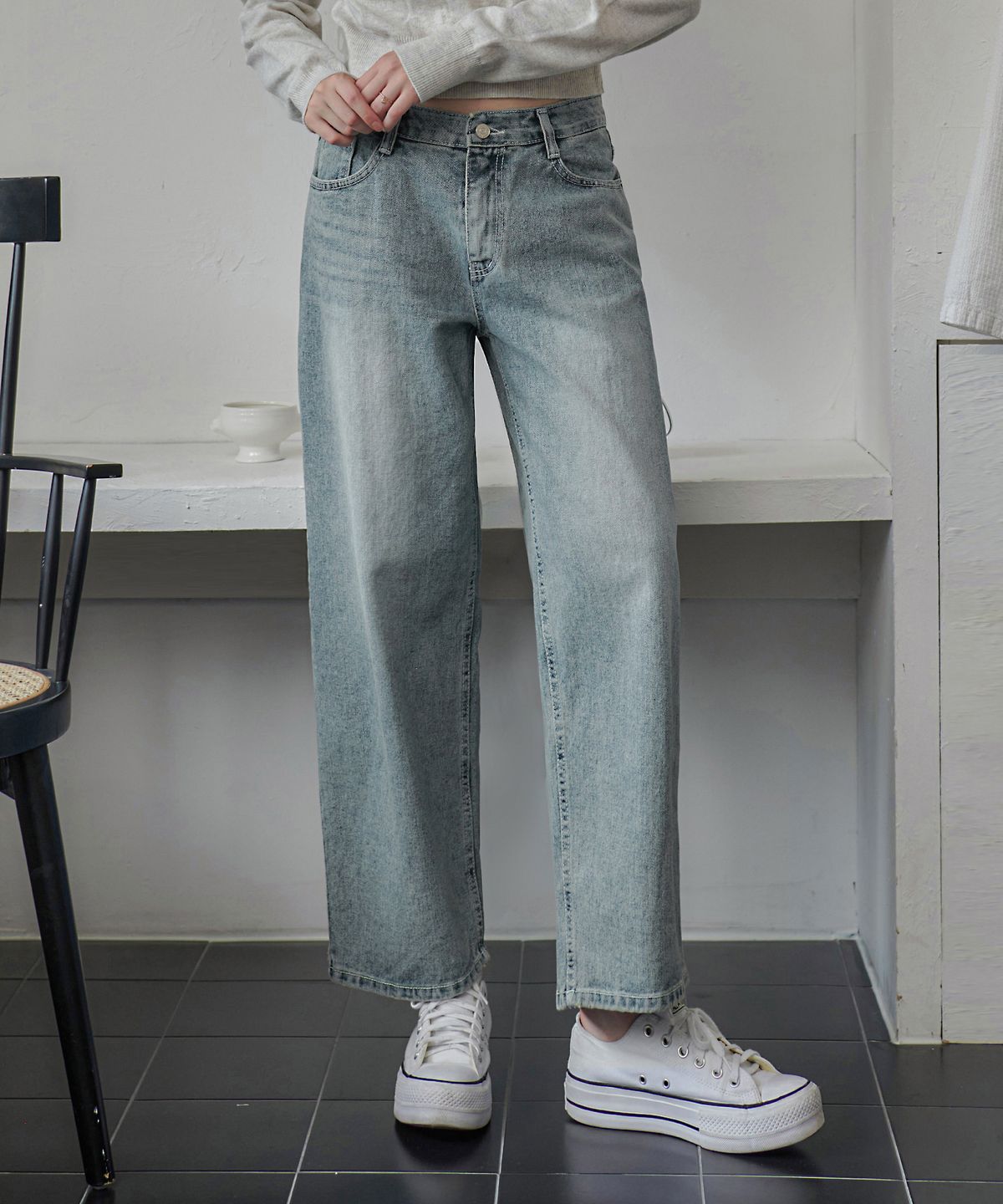 판도라핏(PANDORAFIT) [WIDE] Ophelia Jeans