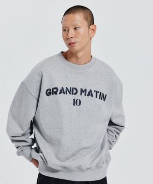 V.HEAVY SWEAT MATIN_MELANGE GRAY