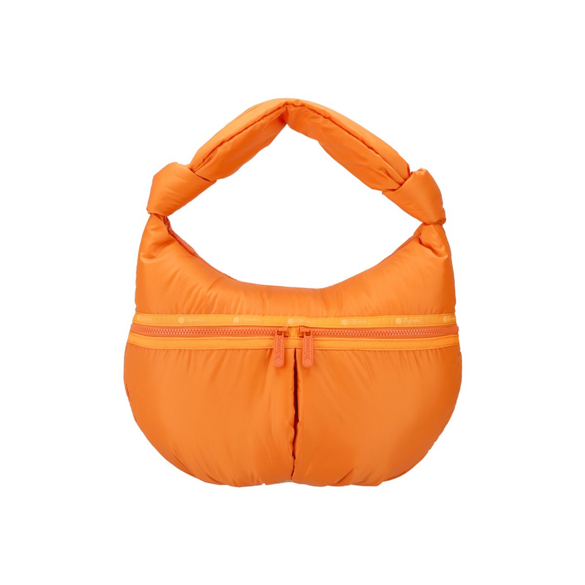 레스포색(LESPORTSAC) 오렌지 하비스트 집 호보백 [1181.C443]