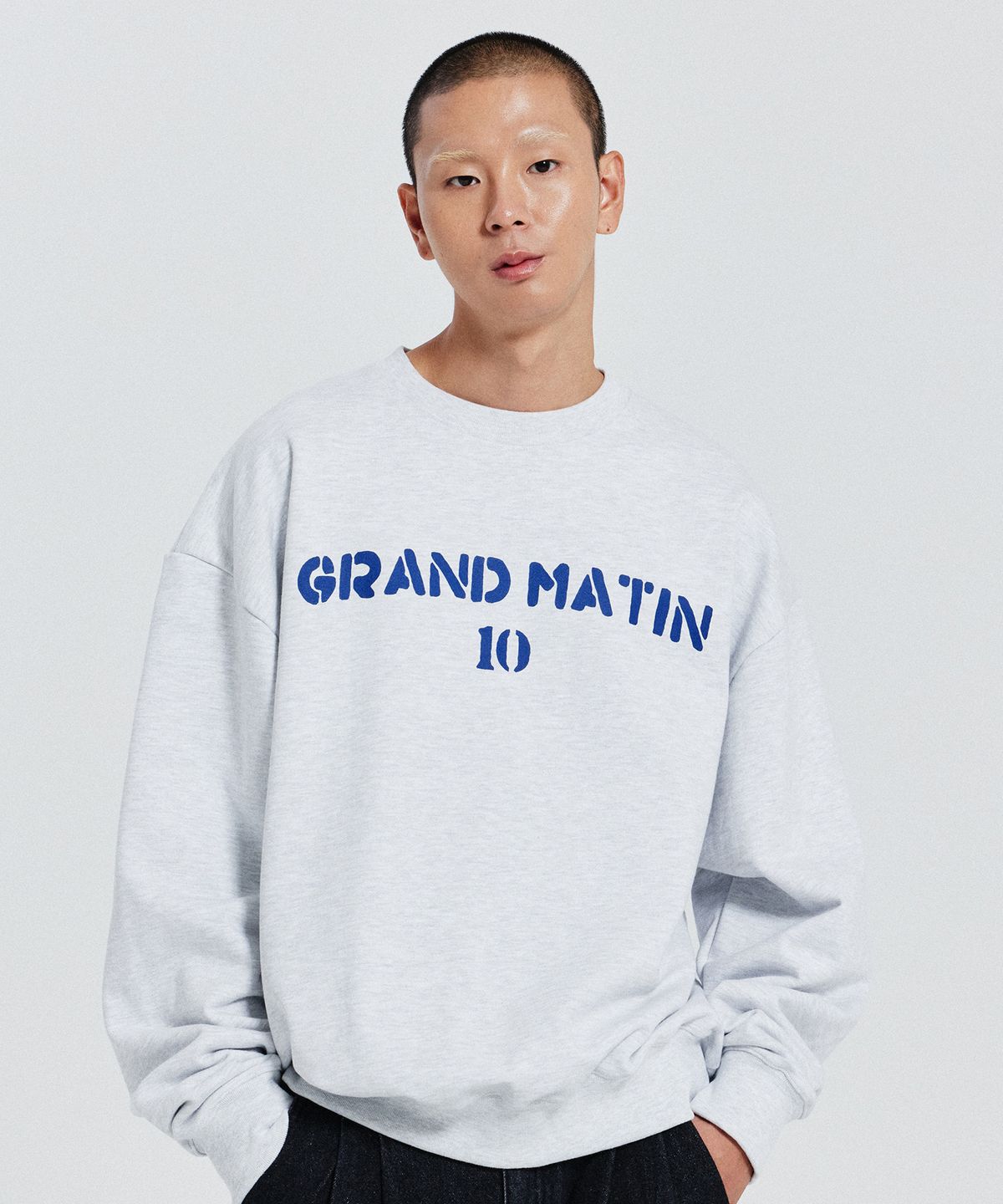 디 그랜드 마틴(DE GRAND MATIN) V.HEAVY SWEAT MATIN_1% MELANGE