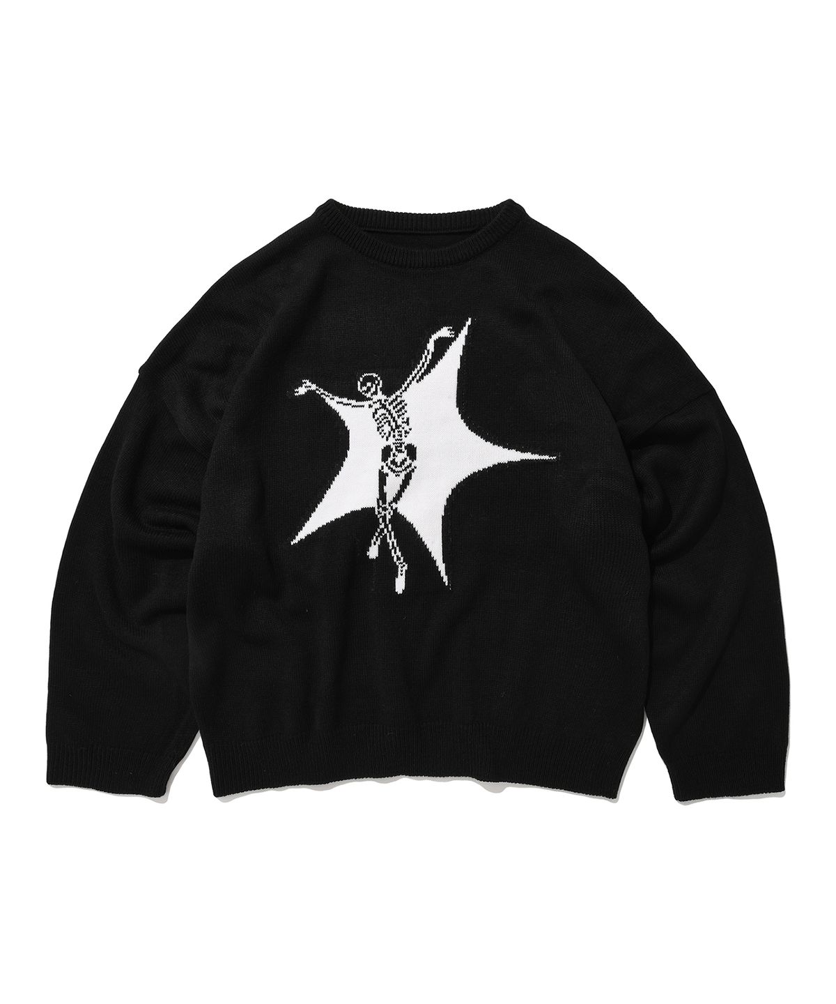 스웨이드(SUADE) SKULL STAR KNIT [BLACK]