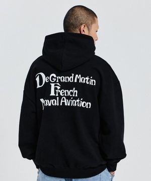 V.HEAVY HOOD SWEAT DE_BLACK