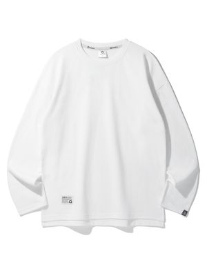 더블코튼 무지 오버핏 긴팔티셔츠 AVT363 (9COLOR)