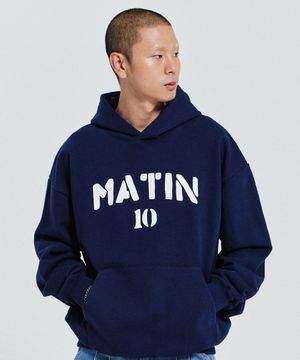 V.HEAVY HOOD SWEAT MATIN_NAVY