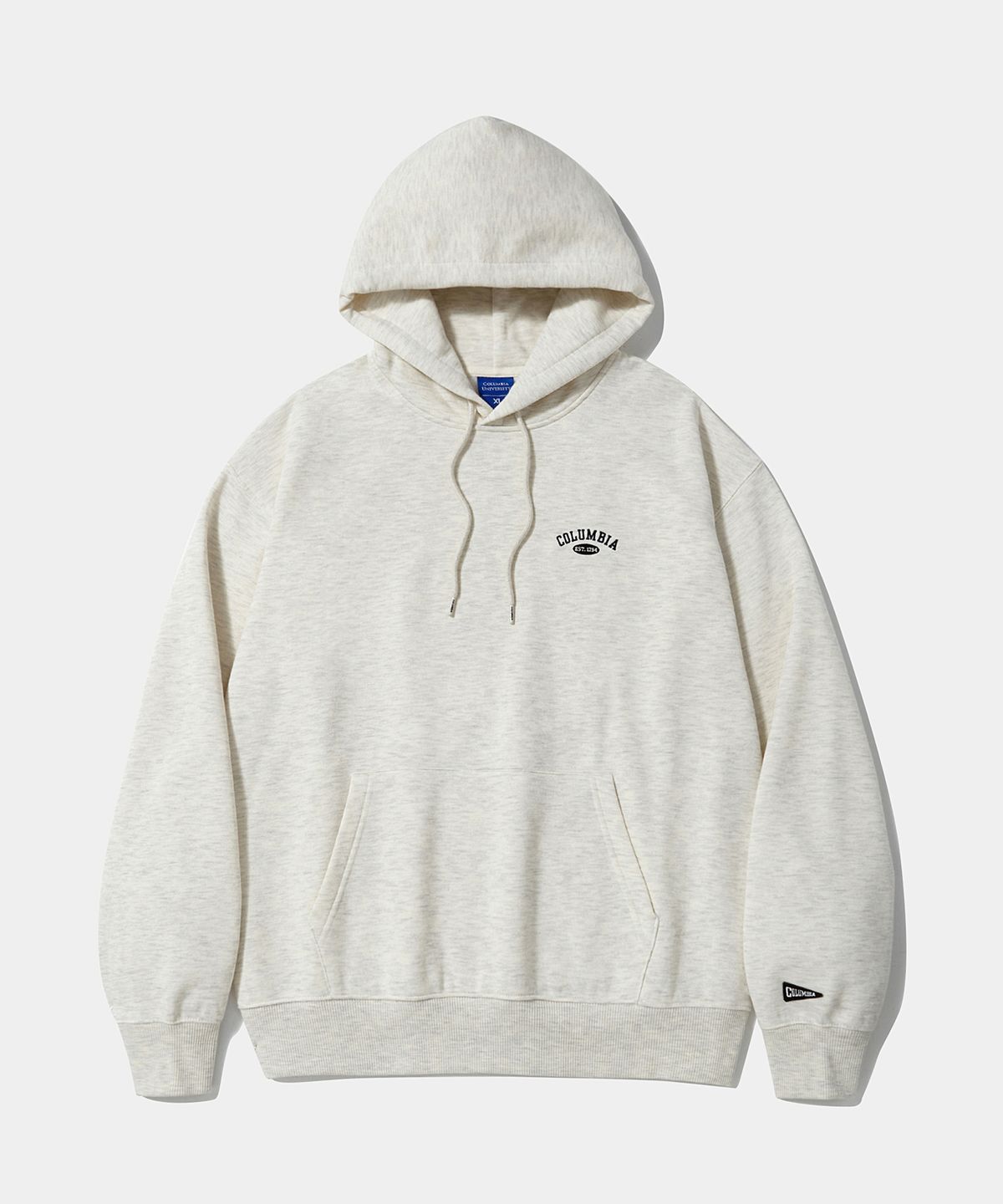 컬럼비아 유니버시티(COLUMBIA UNIVERSITY) CU ARCH LOGO FLEECE HOODIE 오트밀