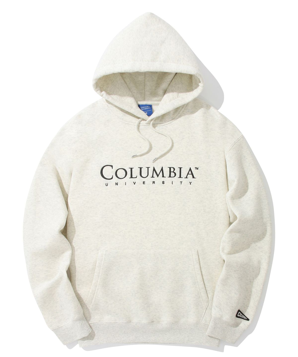 컬럼비아 유니버시티(COLUMBIA UNIVERSITY) CU SIGNATURE EMB FLEECE HOODIE 오트밀