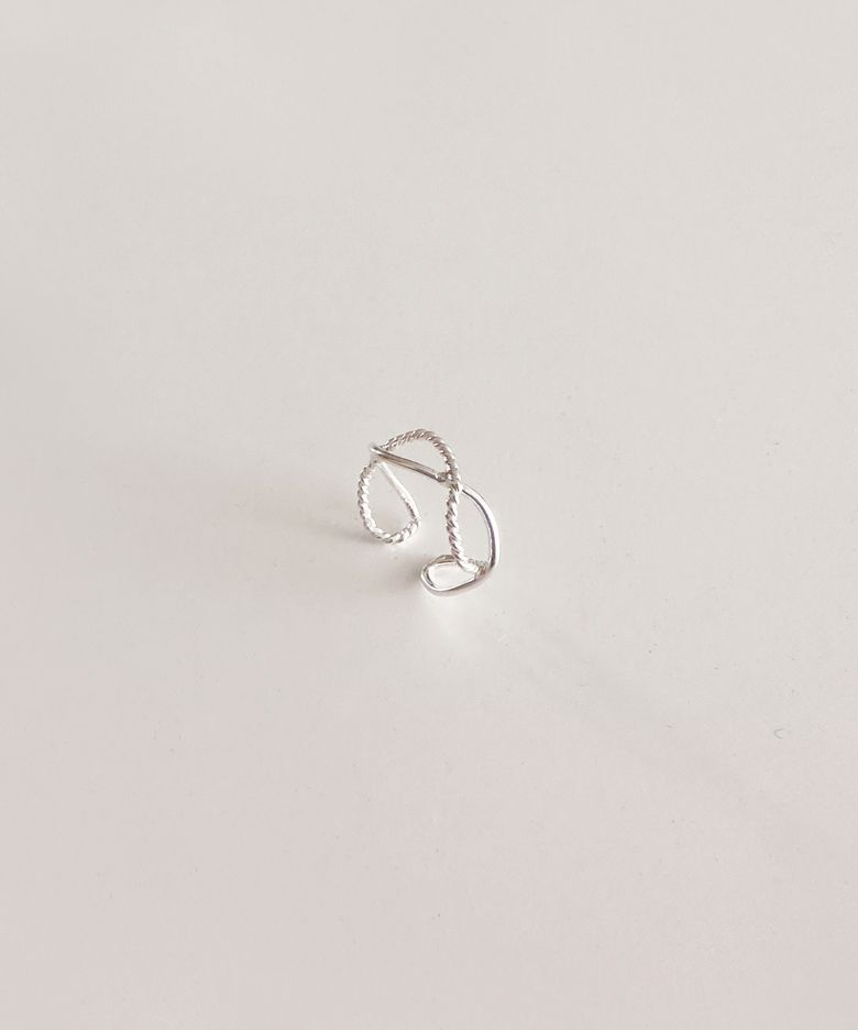 (Silver 925) 웨이브 토우링