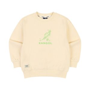 레터 모자이크 그래픽 브러쉬드 스웨트셔츠 PD 0003 크림/APDCRT00030CM