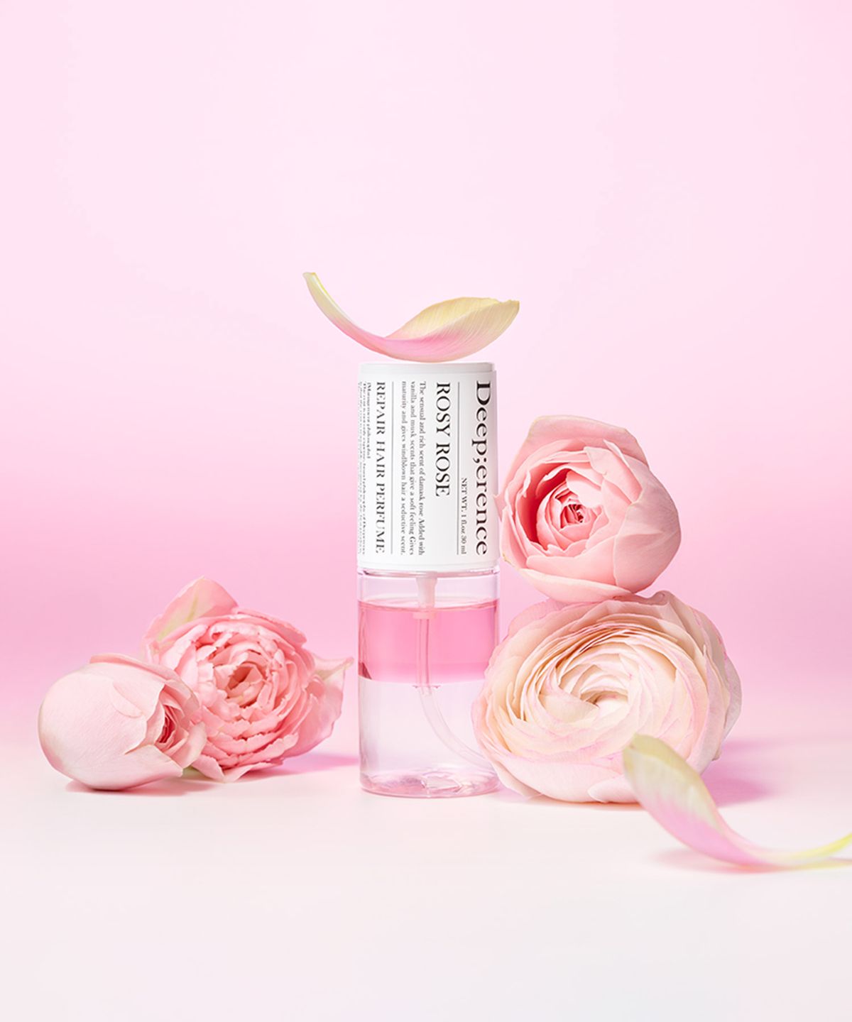 딥퍼랑스(DEEPERENCE) 리페어  헤어 퍼퓸 미스트 30ml [로지 로즈]
