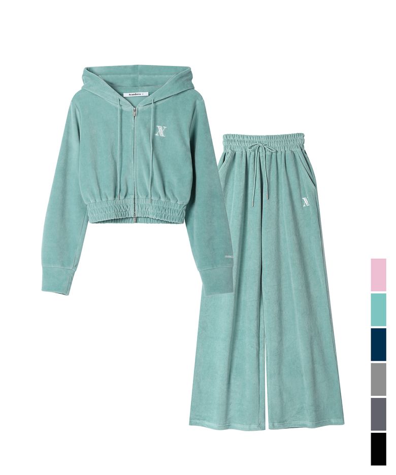 [SET] Very Beloa Hood Zip-up & Very Beloa Pants - 6COL