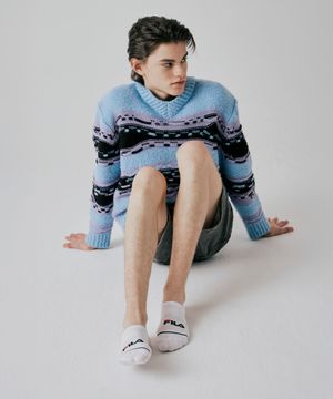 메쉬 포인트 페이크 삭스 5PACK (3colors)