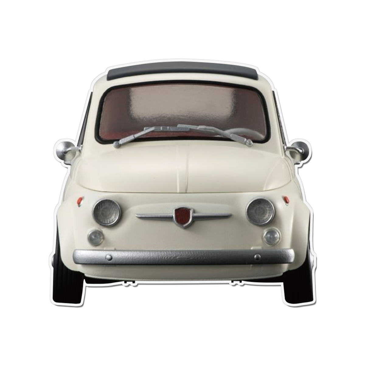 미니스웨어(MINI'S WARE) OLD CAR ACRYLIC HUBTOK_WHITE