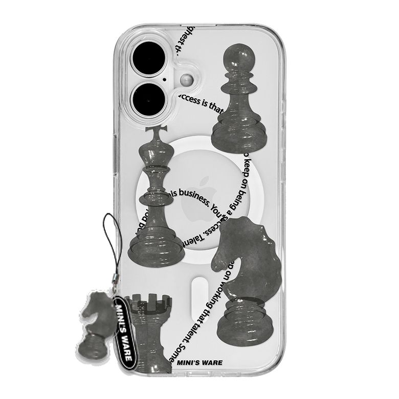 [아이폰17추가] METALLIC MAGSAFE JELLYHARD CASE_CHESS