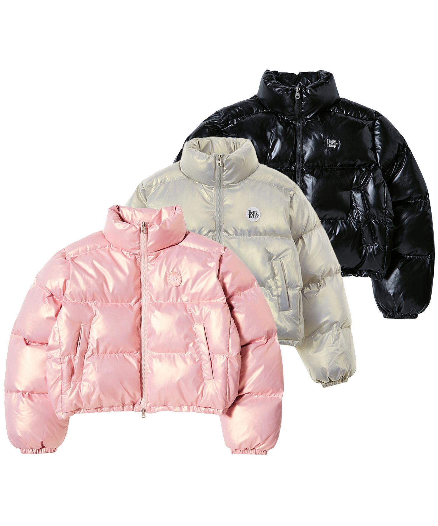 ジャケット Betty Boop Glossy Wellon Short Padded Jumper_(3 Colors) MUSINSA | ULKIN CANVAS Betty Boop Glossy Wellon Short Padded