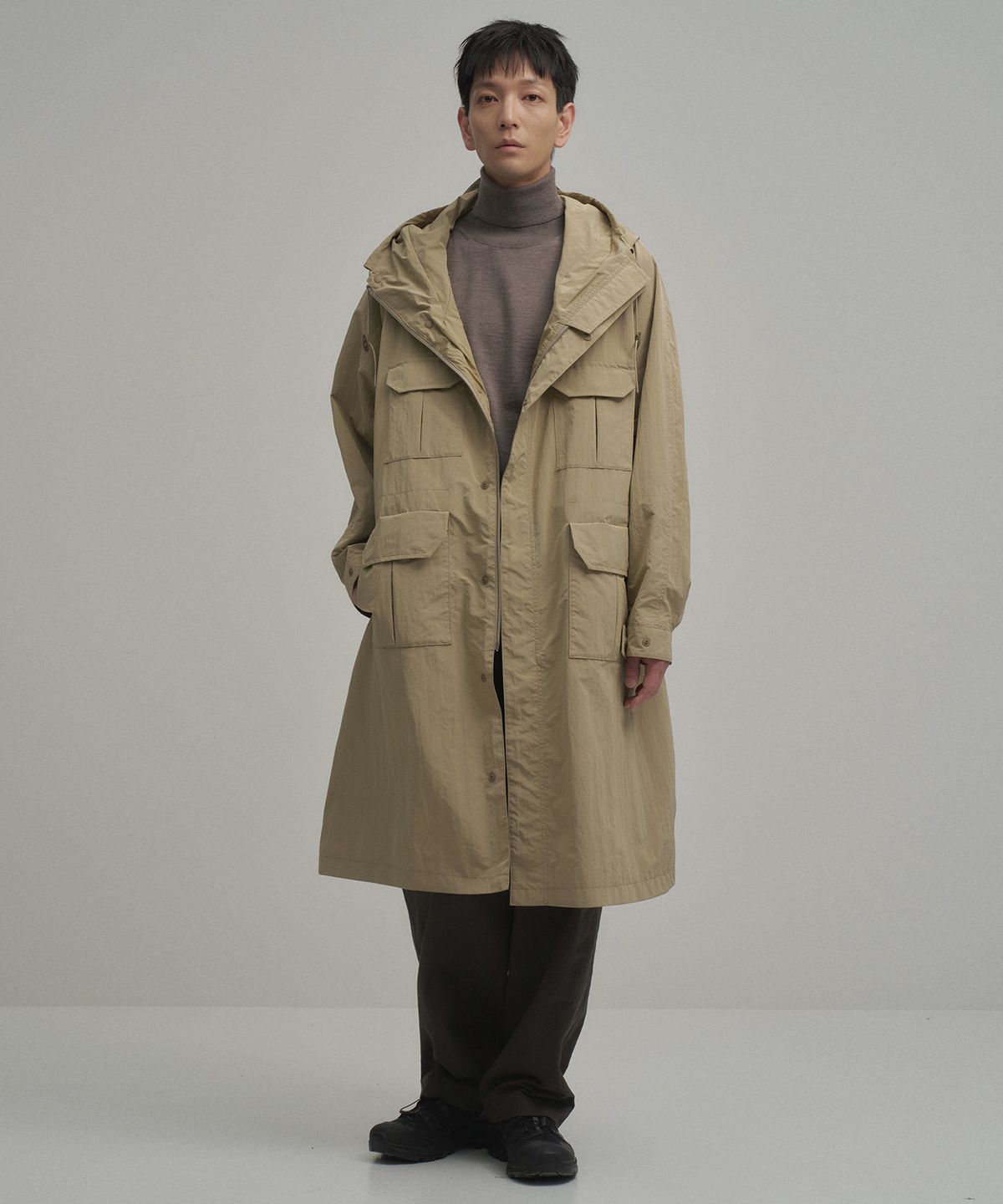 어나더 오피스(ANOTHER OFFICE) Legacy Mountain Coat (Sand)