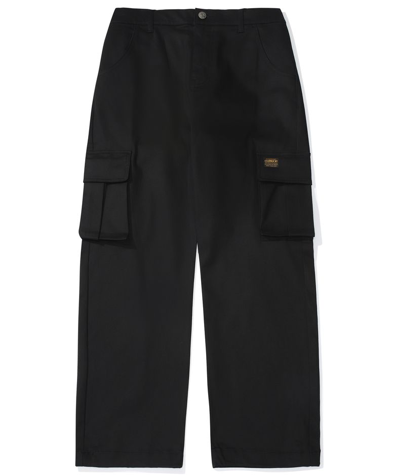 M-LABEL CP MULTI POCKET LOOSE-FIT PANTS 블랙