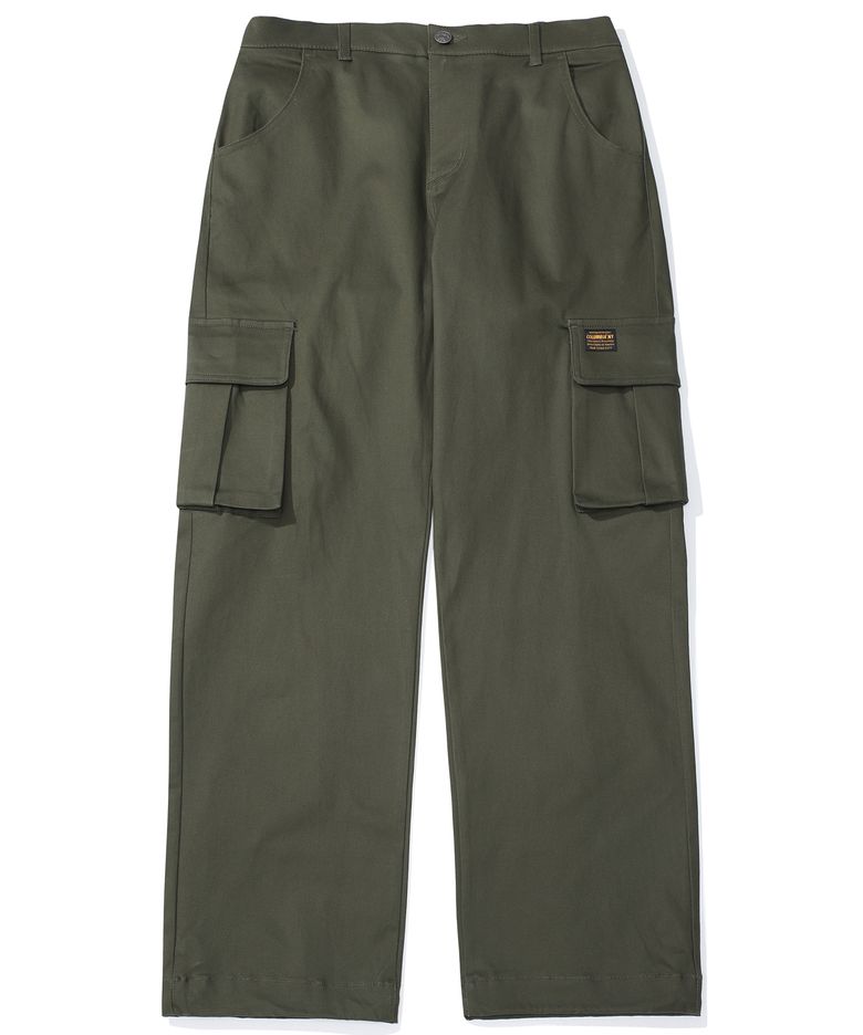 M-LABEL CP MULTI POCKET LOOSE-FIT PANTS 다크카키