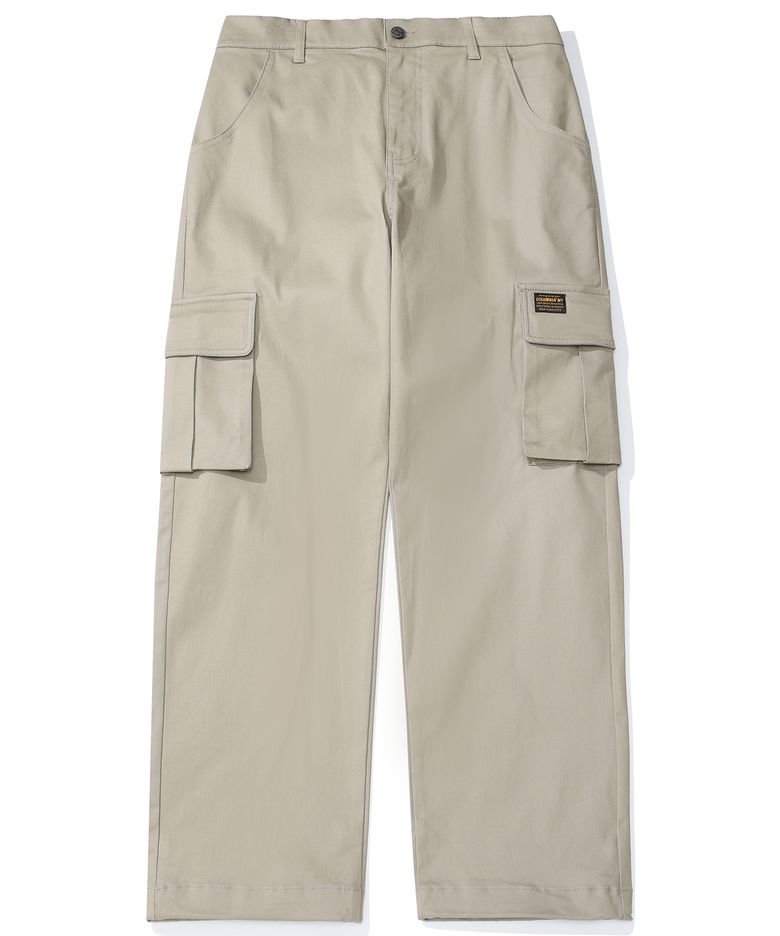 M-LABEL CP MULTI POCKET LOOSE-FIT PANTS 헤리티지베이지
