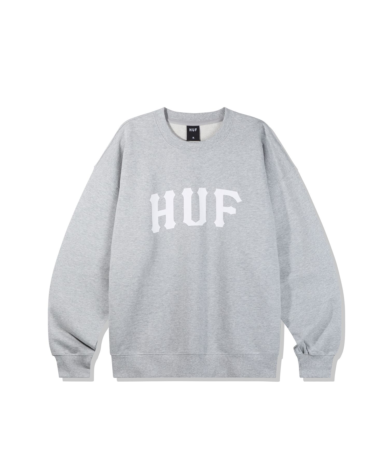 ★HUF★ARCH LOGO CREWNECK★送料・関税込★ユニセックス MUSINSA | HUF ARCH LOGO CREWNECK [GREY]