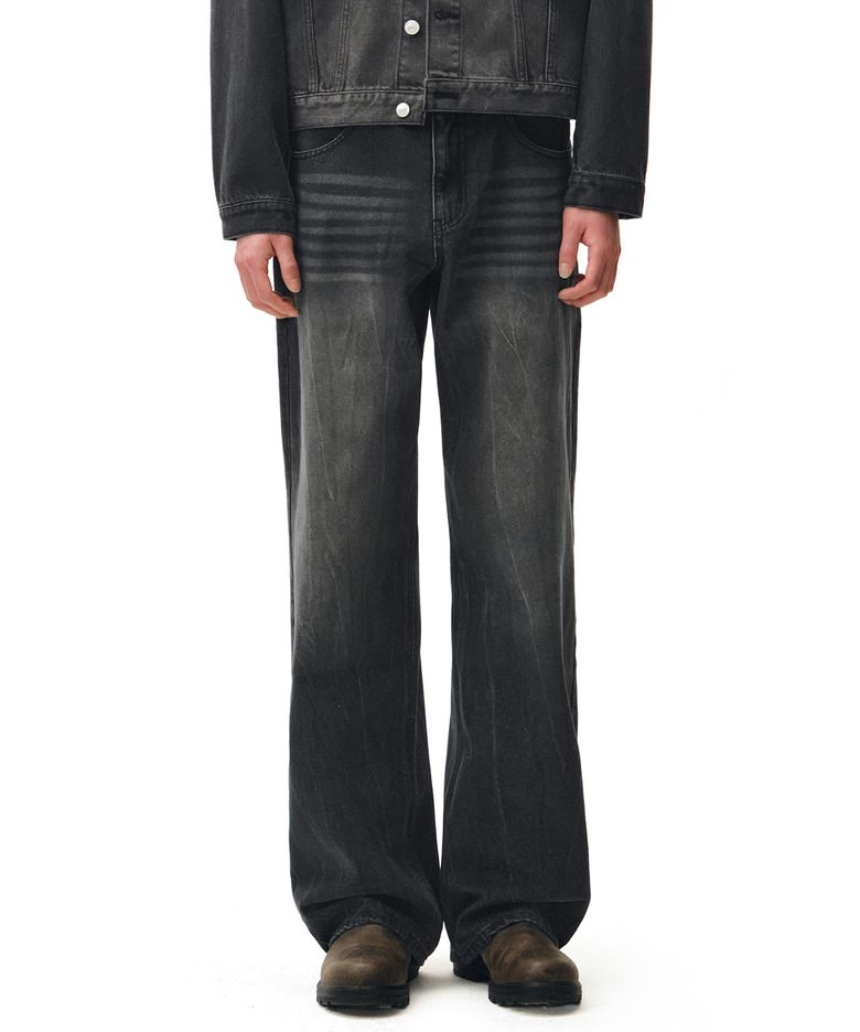Mid Rise Wide Jeans DCPT027CRBlack2