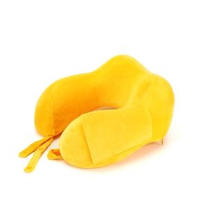 커비 메모리폼 목베개 옐로우