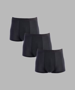 [3PACK] 1507 베이직 심리스 밴딩 드로즈 - 챠콜