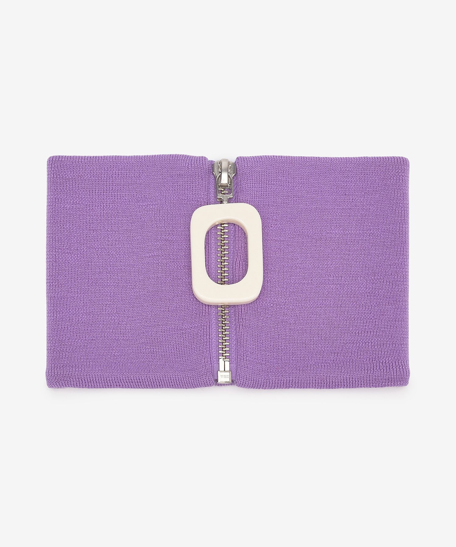 MUSINSA | J.W.ANDERSON Knit Zip Up Neck Band - Purple