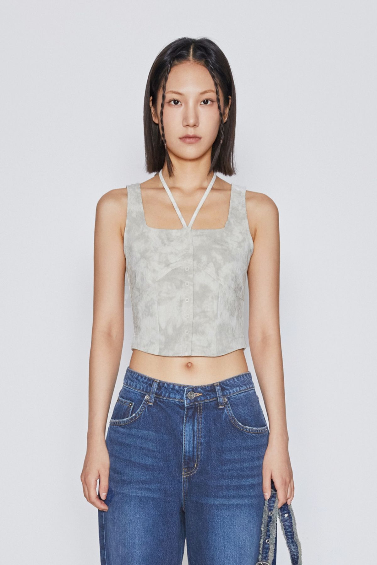 애프터아워즈(AFTERHOURS) JACQUARD VEST (BEIGE)