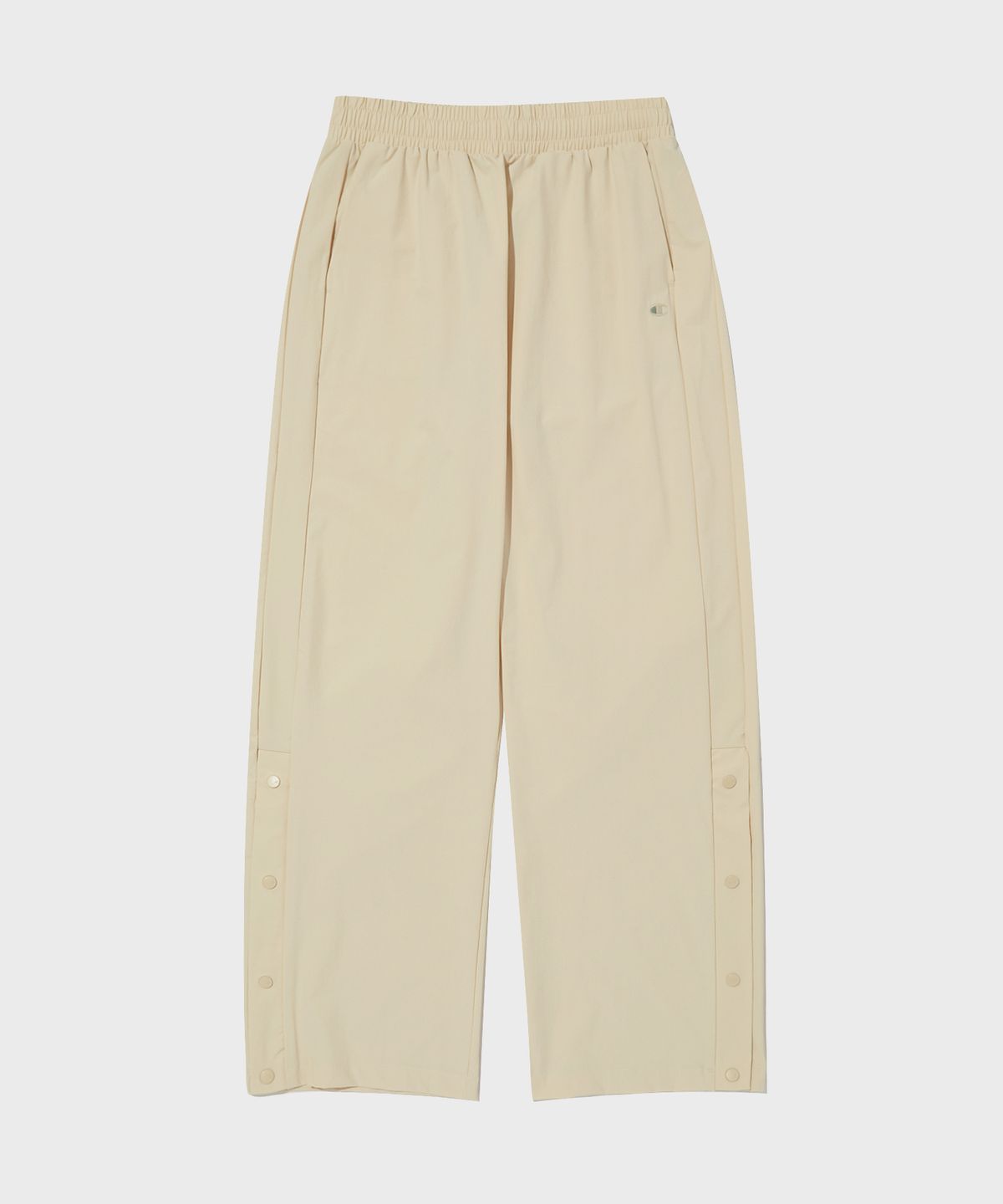 챔피온(CHAMPION) 여성 오가닉 풀 스트레치 우븐 팬츠 Light Beige