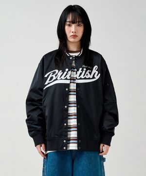 유니 레터링 항공 점퍼 BNCJP351U