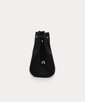 Small Cross Pouch(lash x Qs leather)[Black]