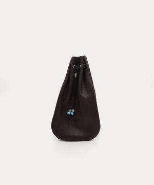 Small Cross Pouch(lash x Qs leather)[Brown]