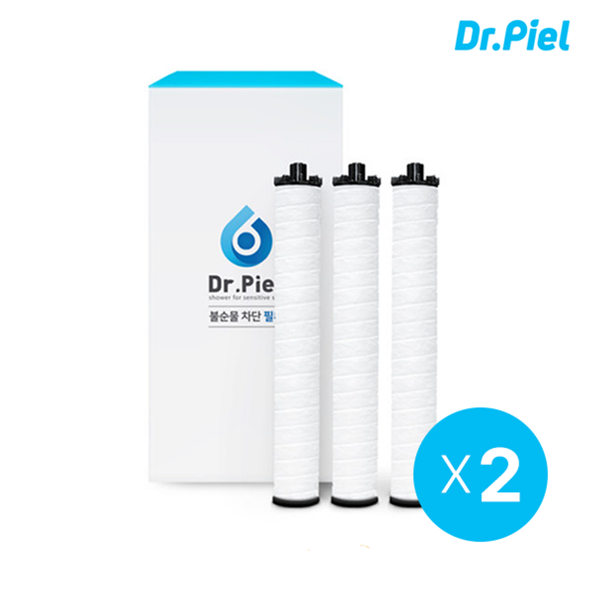 닥터피엘(DR.PIEL) 샤워기 1차필터 1년 세트 (필터 6EA)