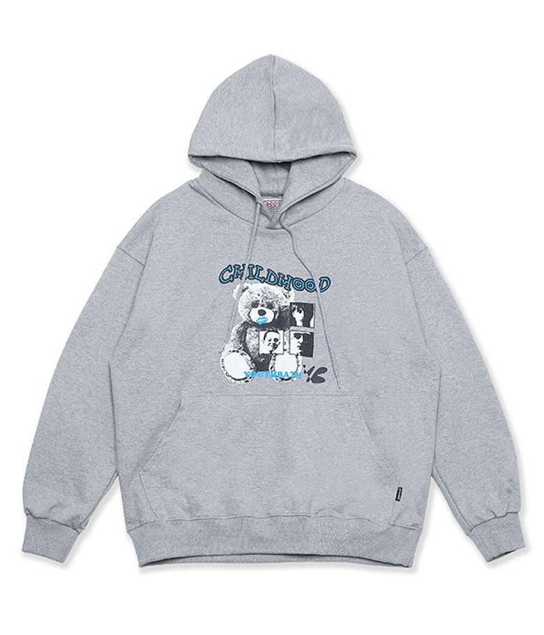 YB BEAR HOOD_GREY