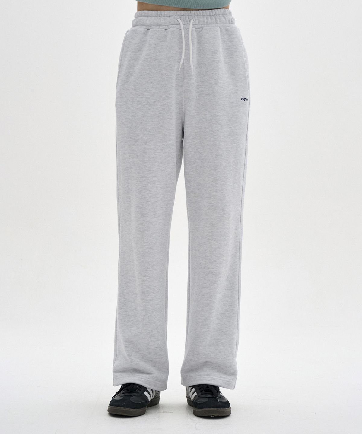 클로브(CLOVE) New Active Straight Sweat Pants_Women (Light Grey)