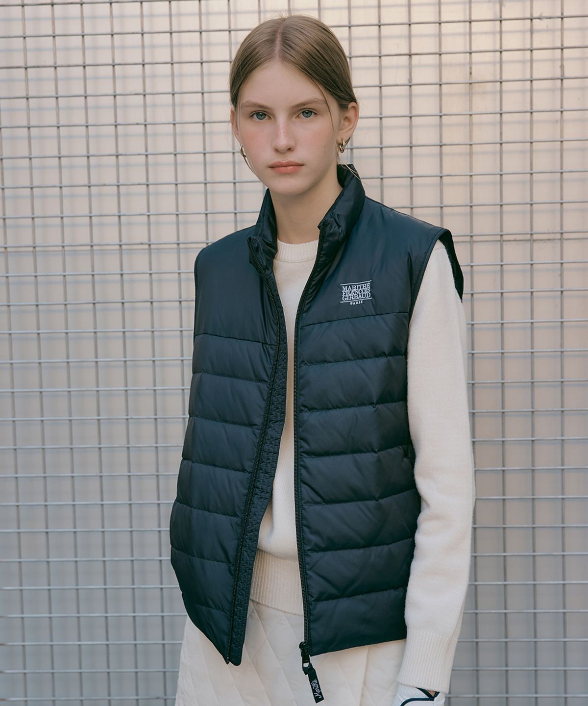 마리떼 스포츠(MARITHÉ SPORT) MOUVEMENT LIGHT WEIGHT PADDED VEST black