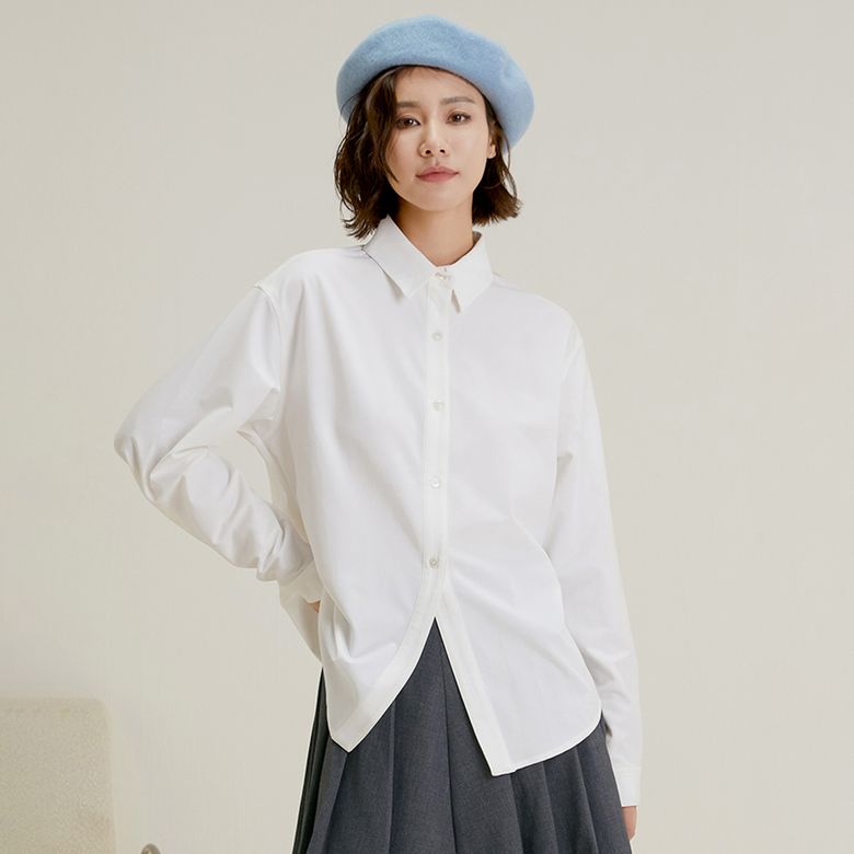 LS_Minimal white shirt