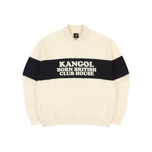 클럽 하우스 칼라 스웨트셔츠 1732 아이보리