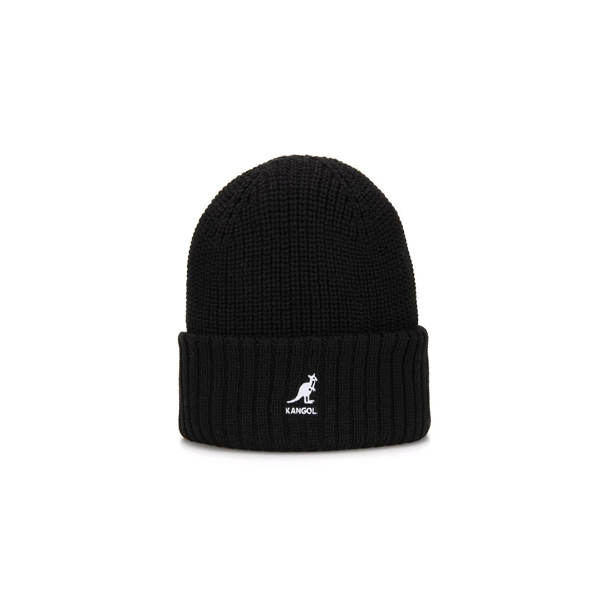 캉골(KANGOL) 메리노 울 립 비니 3663 블랙